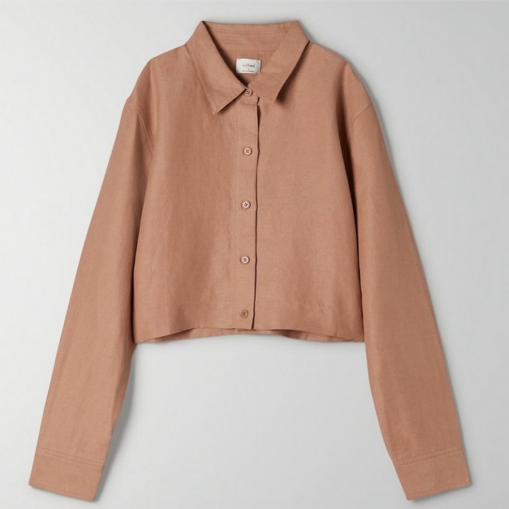 wilfred Proposal linen shirt / size small